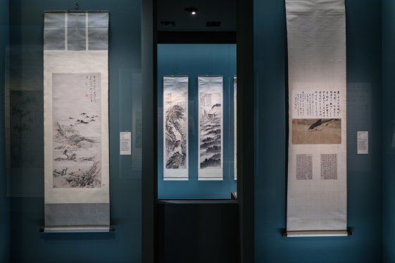 Exposition Peindre hors du monde, Moines et lettrés des dynasties Ming et Qing, Musée Cernuschi