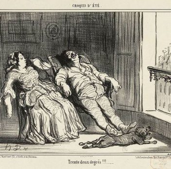 Chaleur Honoré Daumier