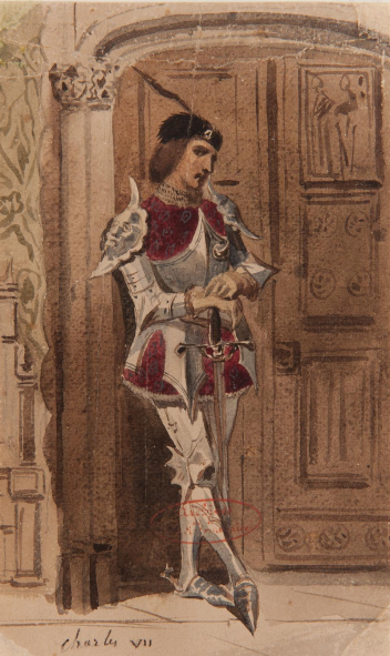 Louis Boulanger, Charles VII chez ses grands vassaux [Alexandre Dumas] © Comédie Française