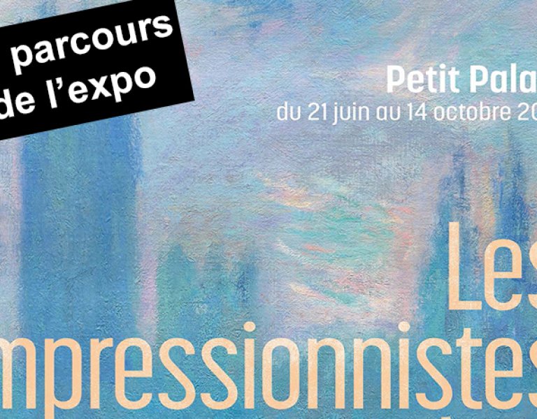 Poster of the exhibition Les Impressionnistes