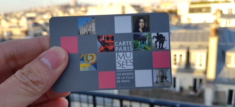 Carte Paris Musées