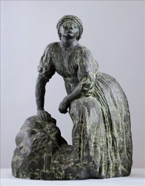 Femme sculpteur au repos, Antoine Bourdelle