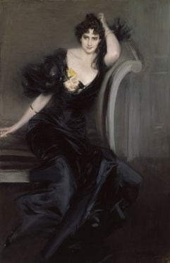 BOLDINI - Portrait de  Gertrude Elizabeth