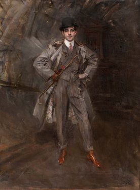 Giovanni Boldini, Portrait de Georges Goursat dit Sem, 1902, huile sur toile, Musée des Arts Décoratifs, Paris