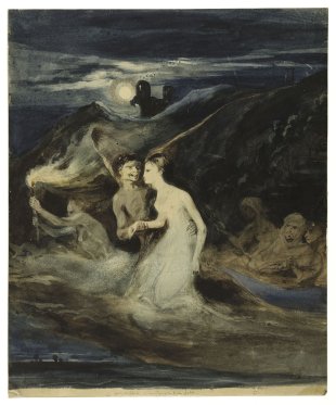 Louis Boulanger, Les Fantômes, 1829
