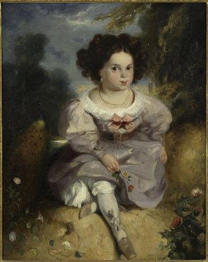 Louis Boulanger, Léopoldine Hugo à l'âge de quatre ans, 1827 © Maisons de Victor Hugo-Paris