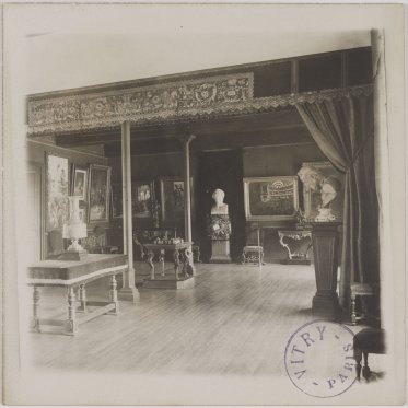 Le musée à son ouverture, Vitry, 1903 photographie, © Paris Musées / Maisons de Victor Hugo Paris- Guernesey