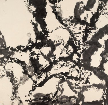 Zao Wou-ki (1920-2013) - Composition abstraite, 1989 © Paris Musées-Musée Cernuschi © Zao Wou-ki - Adagp, Paris 2022
