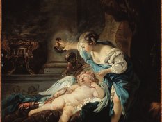 Psyché et l'Amour, école française, XVIIIe siècle / Musée Cognacq-Jay